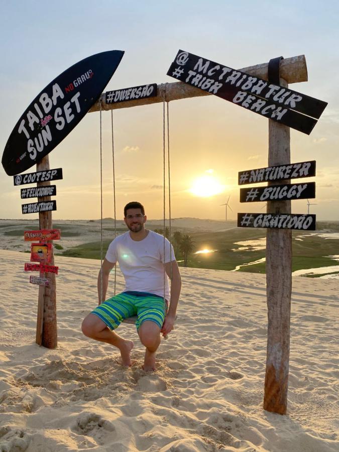 Apto Praia Da Taiba Vista Mar Eksteriør billede